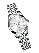 Women&#39;s Casual Stainless Steel Watch, Small Wrist - $142.03
