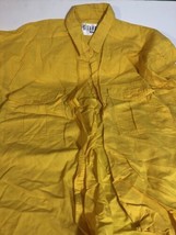 Gitano Vintage Women’s Shirt 40 20w Yellow Sh4 - $12.86