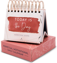 Inspirational Desk Calendar - Motivational with Quotes - £23.91 GBP