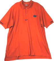 Florida Gators NCAA Vintage 90s Nike SEC Orange Albert Logo Polo Shirt 2XL - £10.38 GBP