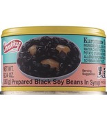 Shirakiku Prepared Black Soy Beans In Syrup 6.34 Oz (Pack Of 4) - £41.32 GBP
