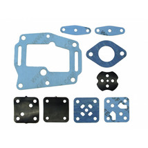 FUEL PUMP &amp; INTAKE GASKET SET FOR EVINRUDE 5 - 15 HP 2 STROKE OUTBOARD E... - £10.23 GBP