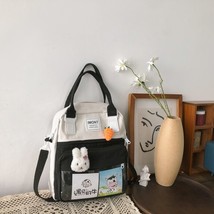 Kawaii Mini Bunny Backpack Women Small Waterproof Shoulder School Bag for A5 Tee - £23.31 GBP
