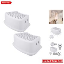 Must-Have Kids Step Stool 2-Pack - Safe, Stackable &amp; Perfect for Potty T... - $44.50