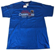 NWT Kentucky Wildcats UK 1998 NCAA Champion Blue T-shirt Medium Embroidered VTG - £38.62 GBP