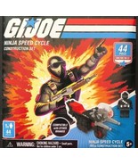 GI Joe Snake Eyes Ninja Commando 4X4 Construction Set 100 Pieces New Sealed - £13.22 GBP
