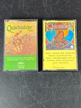 QUICKSILVER Messenger Service Happy Trials Rare Cassette Lot 4xw 819 &amp; 4xt 120 - $28.70