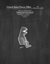 Kermit the Frog Muppet Patent Print - Chalkboard - £6.28 GBP+