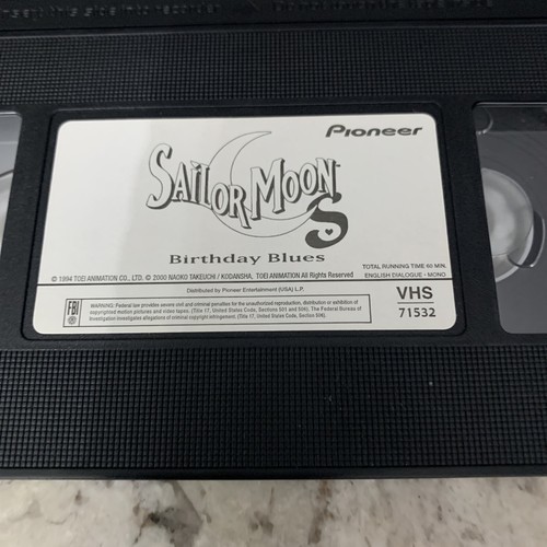 Sailor Moon S - TV Series Vol. 4: Birthday Blues (VHS, 2001, Dubbed Edited as... Item image 10
