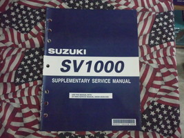 2003 Suzuki SV1000 Sv 1000 Supplémentaire Service Atelier Réparation Manuel K3 - £55.70 GBP