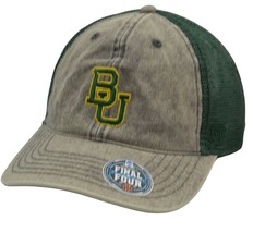 Baylor Bears Top of the World NCAA Relaxer Adjustable Final Four Trucker Hat - £15.17 GBP