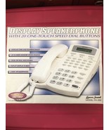 Vintage Lenox Sound Ph-332 20 One-touch Speed Dial Speakerphone Wall Tel... - $421.00 MXN