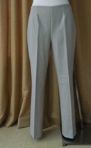 Ralph Lauren Black Label Pants Dress Slacks Light Gray Wool 6 mint - $126.42