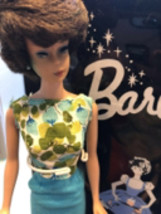1961 Vintage Bubble Cut Barbie 1962 Case &amp; Labeled Clothes &amp; HK Bild Barbie - £236.06 GBP