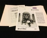 Great White “Psycho City” Album Release Orig Press Kit w/Photo&amp; Tour Dat... - $20.00