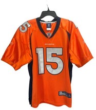 Men&#39;s Reebok NFL Equipment TIM TEBOW #15 Broncos Jersey Onfield Orange Size 52 - £50.28 GBP
