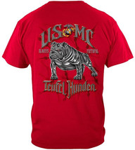 Military T-shirt - Usmc- Semper Fidelis Teufel Hunden - £13.18 GBP