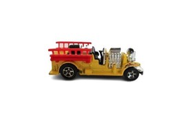 Yellow Old Number 5.5 Fire Truck 2006 Hot Wheels 1/64 Diecast Car - $9.99