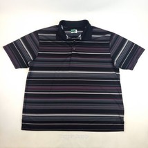 Ben Hogan Polo Shirt Mens 3XL Black Striped Performance Power Air Outdoo... - £12.23 GBP