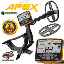 Garrett Ace Apex Multi-Frequency Metal Detector with Waterproof Coil - £338.21 GBP
