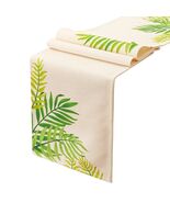 KEY SPRING Leaves Table Runner Cotton Linen Sage Green 12x72in - $220.33 MXN KEY SPRING Leaves Table Runner Cotton Linen Sage Green 12x72in - $220.33 MXN