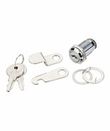 1 Pack 1-1/8&quot; Cam Locks Chrome Finish Order Multiple Locks all Keyed Alike - $10.66