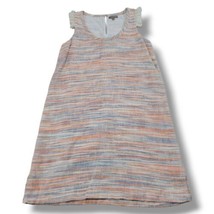 Lilla P Dress Size Small A-Line Dress Tweed Woven Knit Dress Sleeveless ... - $35.63