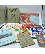 Paper Collectibles Vintage Various Dates Single Pages Pamphlets Journaling - £7.48 GBP