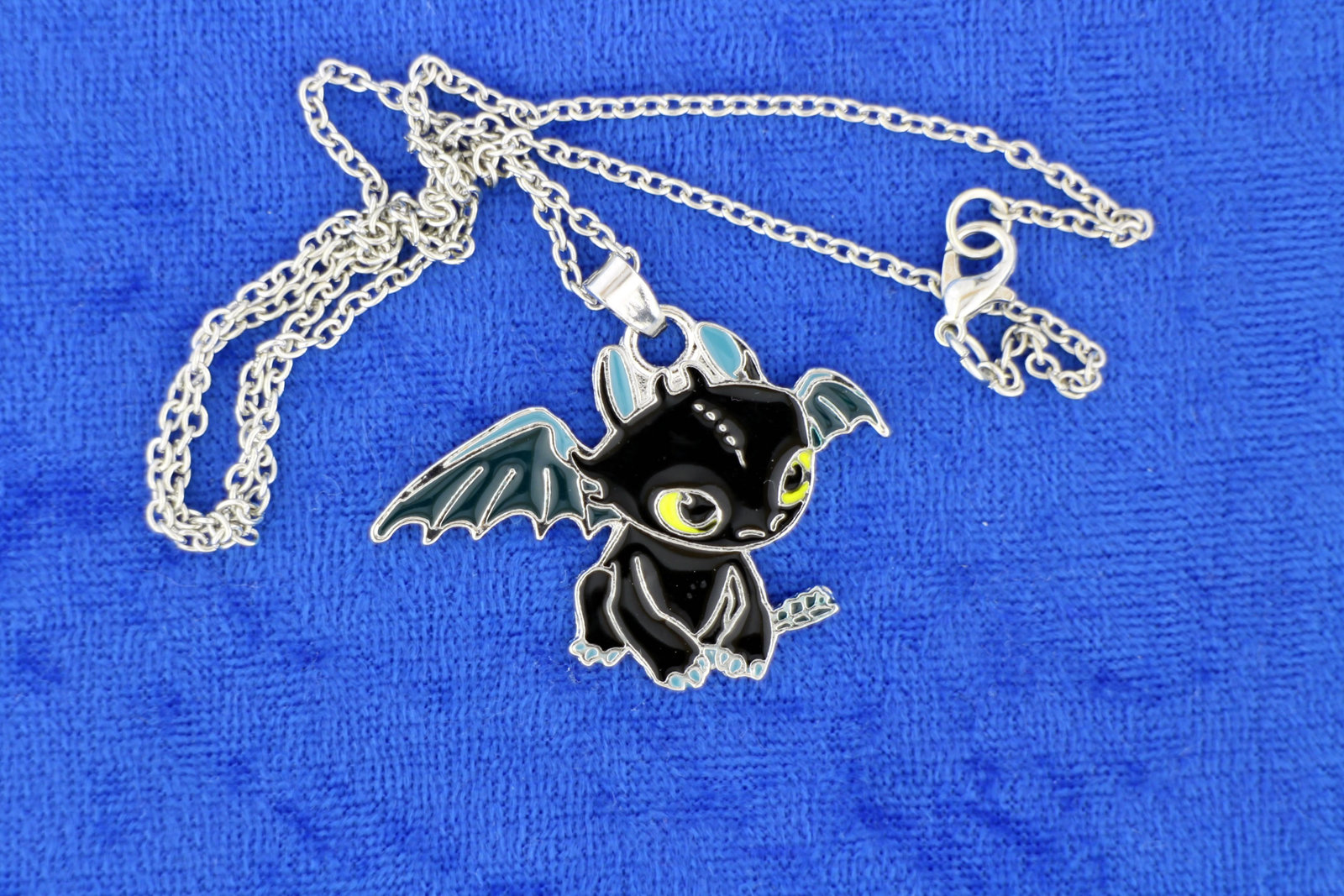 Nightcrawler Toothless Necklace or Keychain How To Train Your Dragon - $4.99 - $6.49