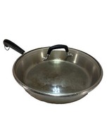 Vintage Revere Ware Skillet Fry Pan with Lid 12&quot; FS - $36.86