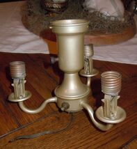 4 Light Socket Lamp Part Topper Metal 4 Way Lamp Repair - €43,22 EUR