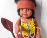 Goldenvale 1-2000 Plastic Native American Indian Doll Beads Spear Clothe... - $19.79