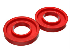 Universal Coil Spring Isolator Poly Bushing 3.18&quot; ID x 5.25&quot; OD WALLED RED - £25.11 GBP
