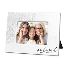 Lace Textured Photo Frame - So Loved - £26.71 GBP