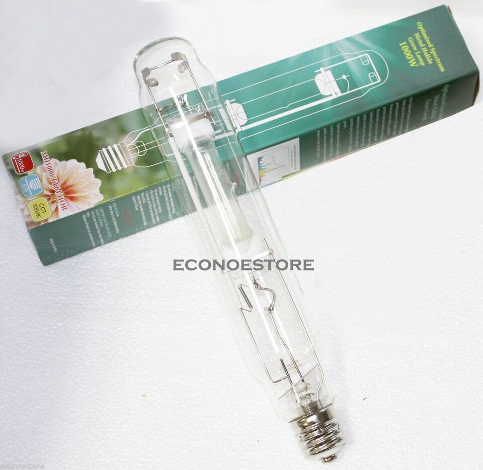 METAL HALIDE 1000W ENHANCED HYDROPONIC GROW LIGHT MH BULB GROW LAMP 1000... - $33.65