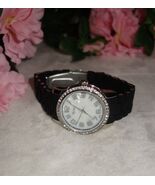 Raynell watch silver case and black rubber new - $96.21 CAD