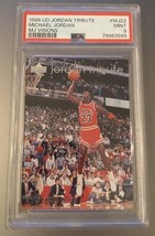 Michael Jordan 1997 Upper Deck Tribute Visions #MJ22 Chicago Bulls Psa 9 Pop 7 - £59.45 GBP