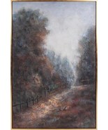 Original Art Painting HOWARD ELLIOTT The Meadow Gold Leaf Frame Glossy A... - £954.64 GBP