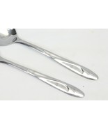 Americana Star Serving Spoons 7-3/4&quot; Stainless Lot of 2 - $17.29 CAD