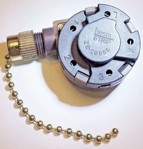 4 Speed 5 Wire PULL CHAIN Fan SWITCH Replaces Dayton MT626904G Zing Ear ... - $827.42 MXN