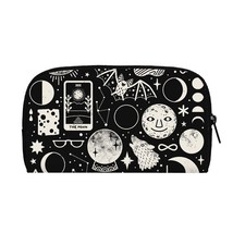 Cute Black Cat Witch Wallet Women Money Bags Witchcraft Girls Purse Credit Card  - £23.44 GBP