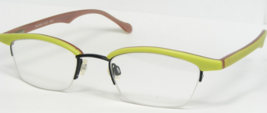 Lunettes Uniques Eye Society Par RK DESIGN ES23 Lime Noir Mauve 48-20-140mm - $80.77