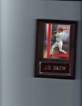 J.D. Drew Plaque Baseball St Louis Cardinals Mlb C - £0.00 GBP