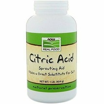 Now Foods Citric Acid, 1 lb (Pack of 2) - £19.25 GBP