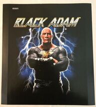 BLACK ADAM Hot Topic T-SHIRT DISPLAY STORE POSTER The Rock Dwayne Johnso... - $24.74