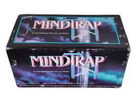 MindTrap Card Game Vintage 1991 Open Box Never Played - £11.41 GBP