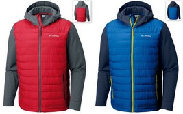 Men&#39;s Hybrid Jacket Columbia Sportswear Oyanta Trail Thermal Coil Hooded... - £57.66 GBP