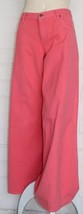 Ralph Lauren Blue Label 32  M Coral Very Wide Leg High Waist 100% Cotton Jeans - £51.27 GBP