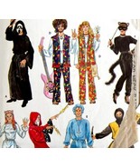 Halloween Costumes Simplicity Vintage Sewing 6646 Scream 2000 Mortal Kom... - £31.46 GBP