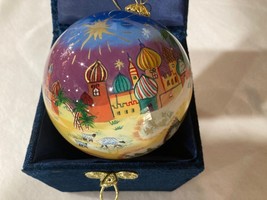 Li Bien 2004 Three Kings Gift of Magi Wisemen Christmas Ornament Pier 1, 3.5&quot; - £15.82 GBP